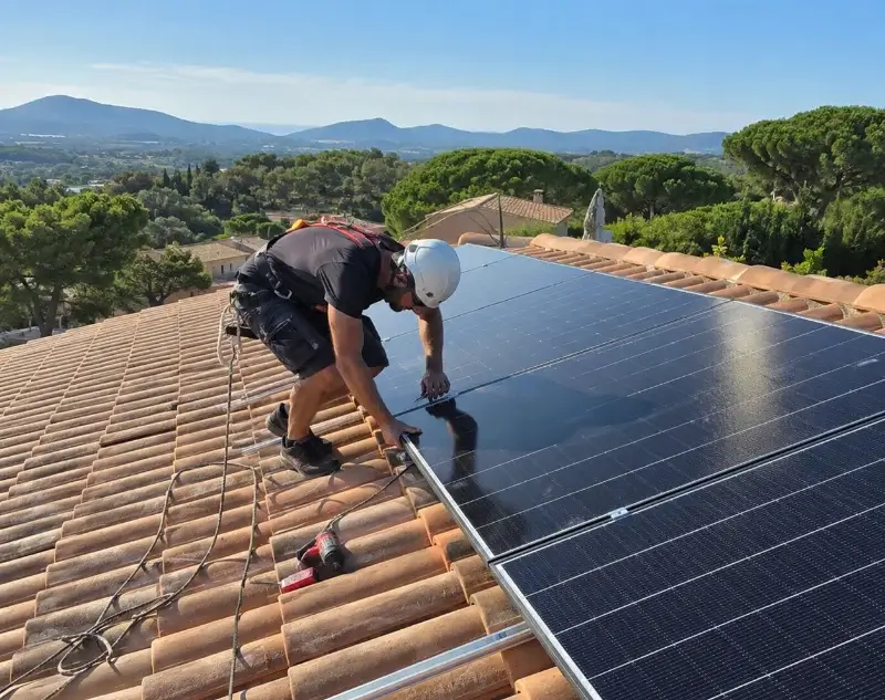 Installateur panneaux solaires Geloux — pose photovoltaïque sur toiture